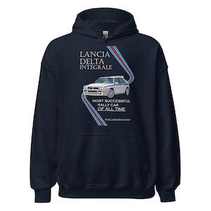 Delta Integrale HF Martini race car Unisex Hoodie