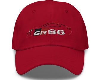 GR86 unisex embroidered hat