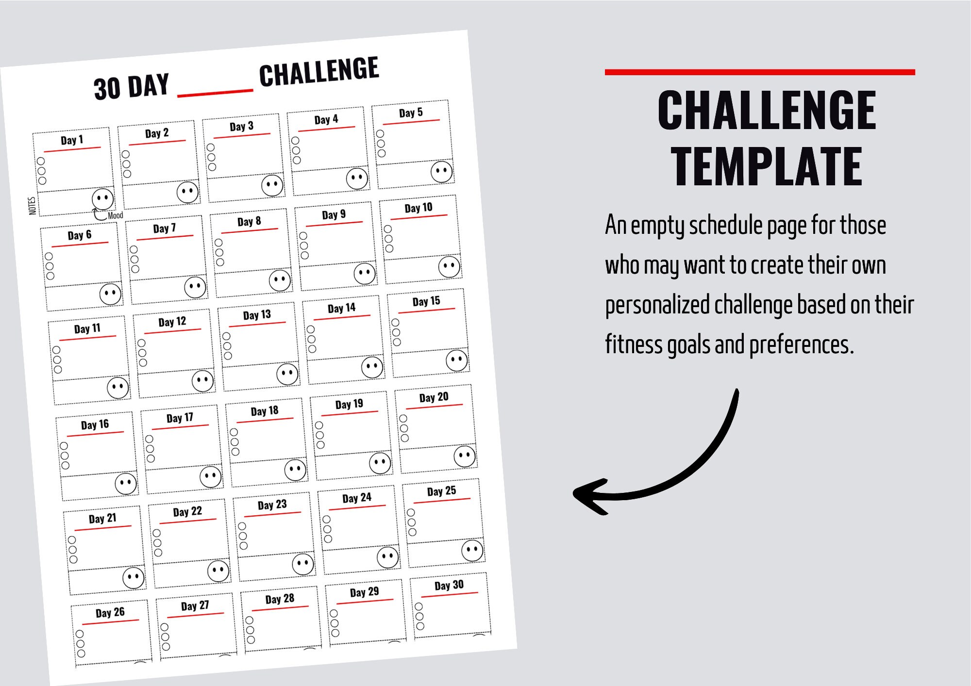 30 Day Slim Thighs Challenge Bundle for Women Instant Download ...