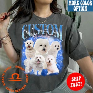 Comfort Colors Custom Your Own Bootleg Tee, Custom Bootleg, Custom Your Photo, Insert Your Design, Bootleg Gift, Dog Shirt,Custom Pet