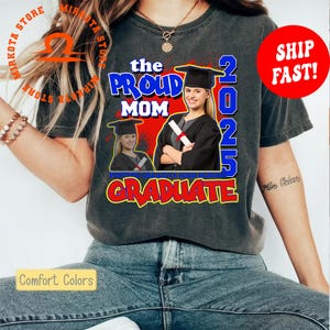 Personalisiertes Abschluss-Shirt: Klasse von 2025 Senior-T-Shirt