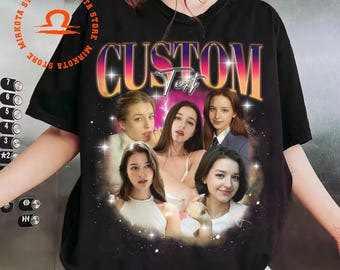 Comfort Colors Custom Your Own Bootleg Tee, Retro Custom Bootleg Rap Tee, Custom Bootleg, Custom Your Photo,Bootleg Gift, Dog Shirts