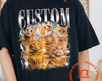 Comfort Colors Custom Pet T-Shirt: Bootleg Rap Tee Design
