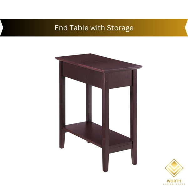 Narrow Side Table Etsy