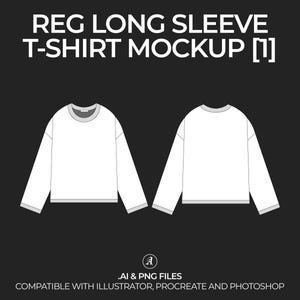 Oversized T-Shirt Vector Mockup: Fashion Tech Pack (Digital File)