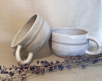 Handthrown ceramic mug