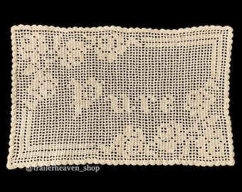 Reines Filethäkelmuster (NUR DAS MUSTER)