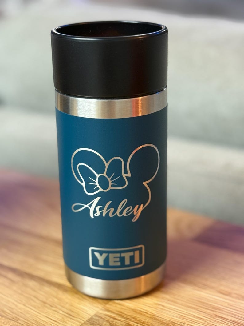 Yeti Rambler 12oz or 16oz Travel Bottle with Leakproof Commuter Cap - Customized - Laser Engraved bild 5
