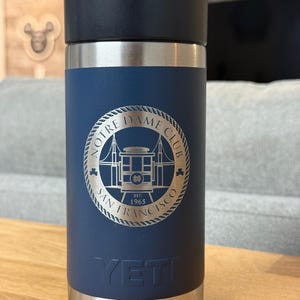 Yeti Rambler 12oz or 16oz Travel Bottle with Leakproof Commuter Cap - Customized - Laser Engraved bild 8