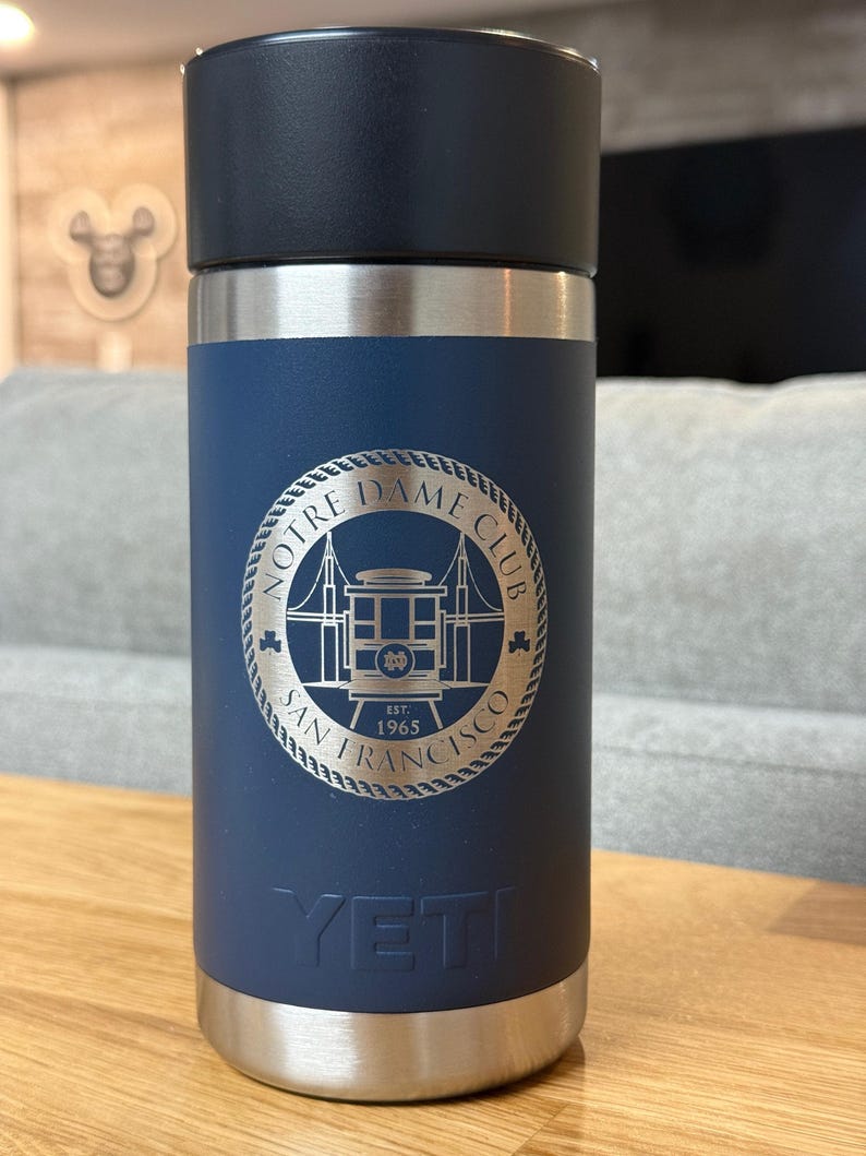 Yeti Rambler 12oz or 16oz Travel Bottle with Leakproof Commuter Cap - Customized - Laser Engraved bild 8