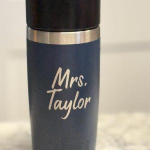 Yeti Rambler 12oz or 16oz Travel Bottle with Leakproof Commuter Cap - Customized - Laser Engraved bild 15