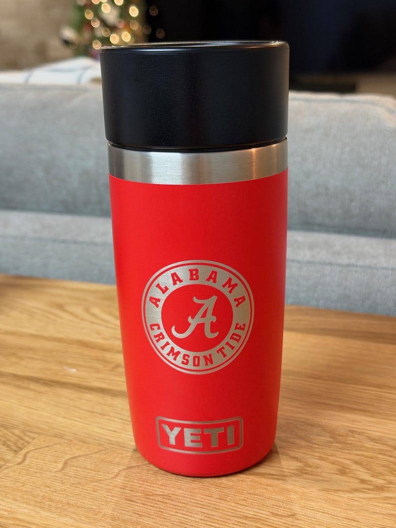 Yeti Rambler 12oz or 16oz Travel Bottle with Leakproof Commuter Cap - Customized - Laser Engraved bild 17