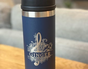 Music Teacher Gift Laser Engraved Yeti Rambler - 18oz with Chug Lid