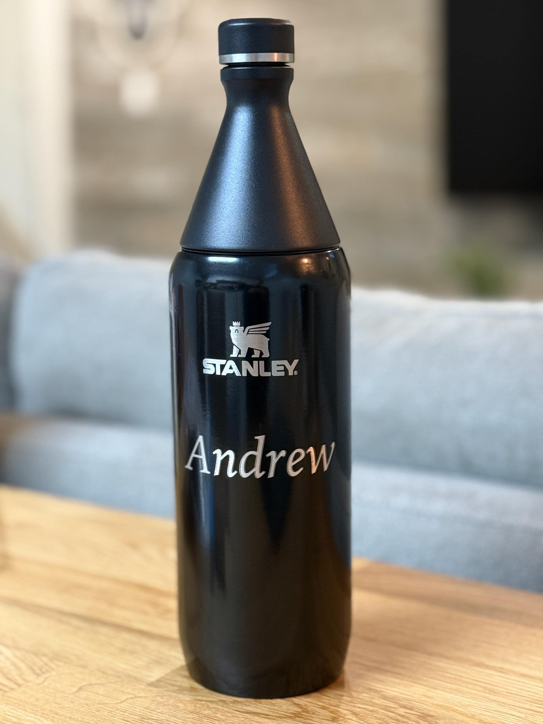 Custom 20oz or 34oz Stanley All Day Slim Water Bottle With Your