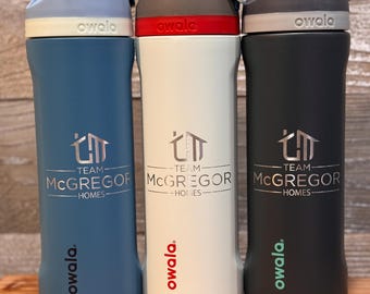 Owala Custom Laser Engraved 24oz or 40oz Tumbler - Add name or logo!