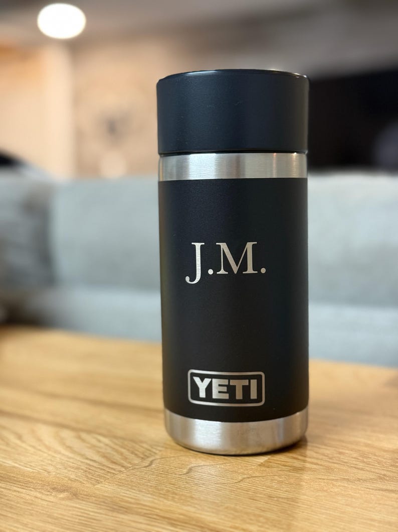 Yeti Rambler 12oz or 16oz Travel Bottle with Leakproof Commuter Cap - Customized - Laser Engraved bild 11
