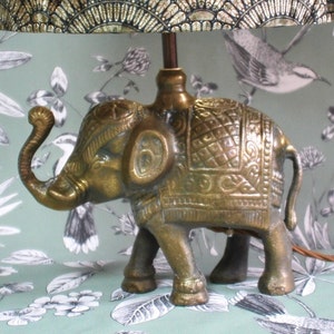 Elephant Table Lamp, Vintage Lamp Stand, Table Lamp Stand, Elephant Lamp Stand, Home Decor