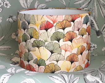 Handmade Ginkgo Leaf Lampshade: Autumn Home Decor, Table or Ceiling
