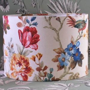Handmade Vintage Pattern Lampshade, Table Lampshade, Ceiling Lampshade, Lampshade, Floral Lampshade, 30cm, 40cm Lampshade, Home Decor