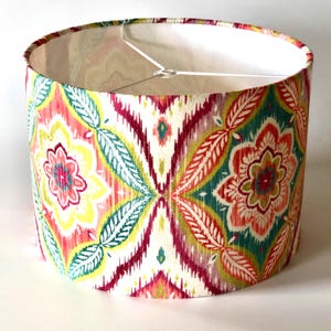 Handmade Ikat Design Lampshade,  Table Lampshade, Ceiling Lampshade, 30cm Lampshade, 40cm Lampshade, Bohemian Lampshade, Home Decor