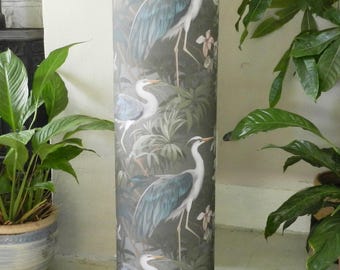 Handmade Tall Floor Lamp.  Heron Garden Design. Ambient Lighting. Statement Piece