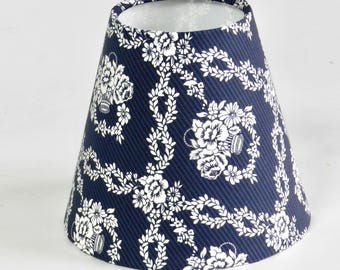 Liberty Fabric Candle Clip Lampshade,  Bridgerton Design, Small/Chandelier Lampshade, Handmade