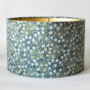 William Morris Velvet Lampshade, William Morris Clover Mural, Floral Lampshade, Traditional William Morris Print, Table or Ceiling Lampshade