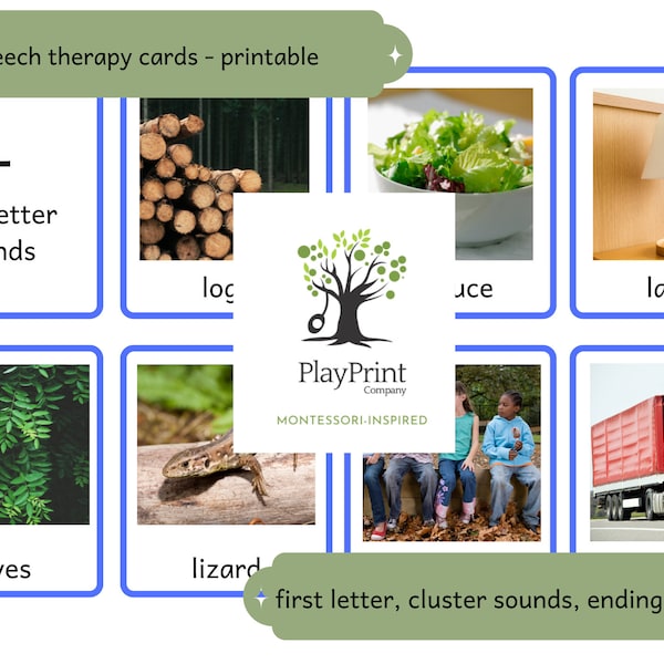 Flashcards With Real Photos Etsy