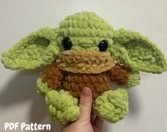 Baby alien grogu - PDF PATTERN