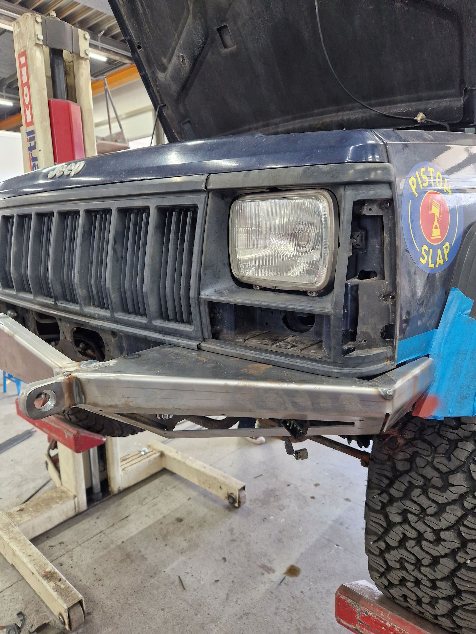 DIY Winch Bumper Plans Jeep XJ Cherokee With Grills Cad Dxf Step Solidworks Etsy