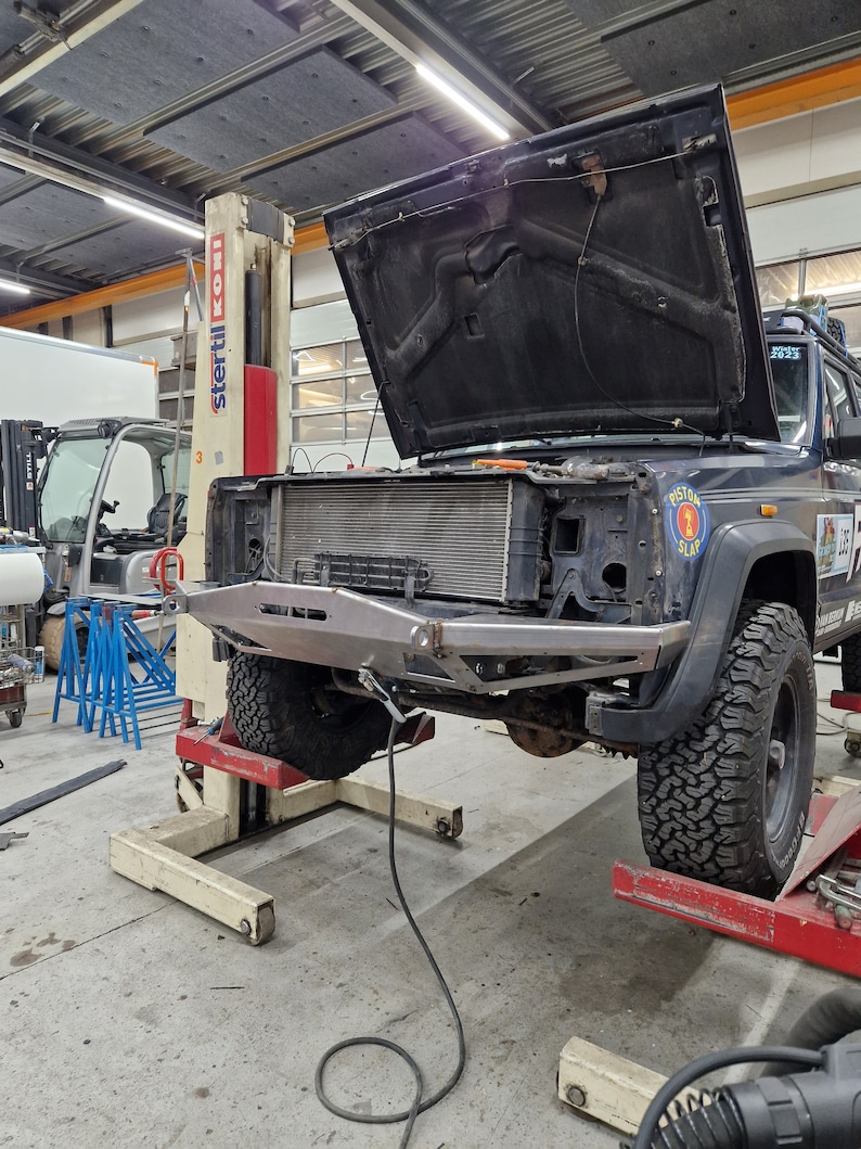 DIY Winch Bumper Plans Jeep XJ Cherokee With Grills Cad Dxf Step