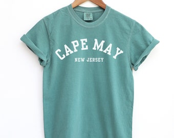 Comfort Colors Cape May New Jersey tee