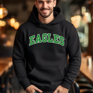 Black eagles sweatshirt hotsell
