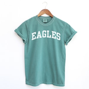Camisa Comfort Colors Eagles, camiseta Eagles, camiseta Vintage Eagles, linda camisa Eagles, tops Eagles, camisetas unisex Eagles, tops cortos Eagles