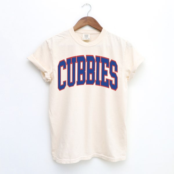 Comfort Colors Cubbies baseball t-shirt, Cubbies shirt unisex, Cubbies Opening Day tee, Cubbies game day top