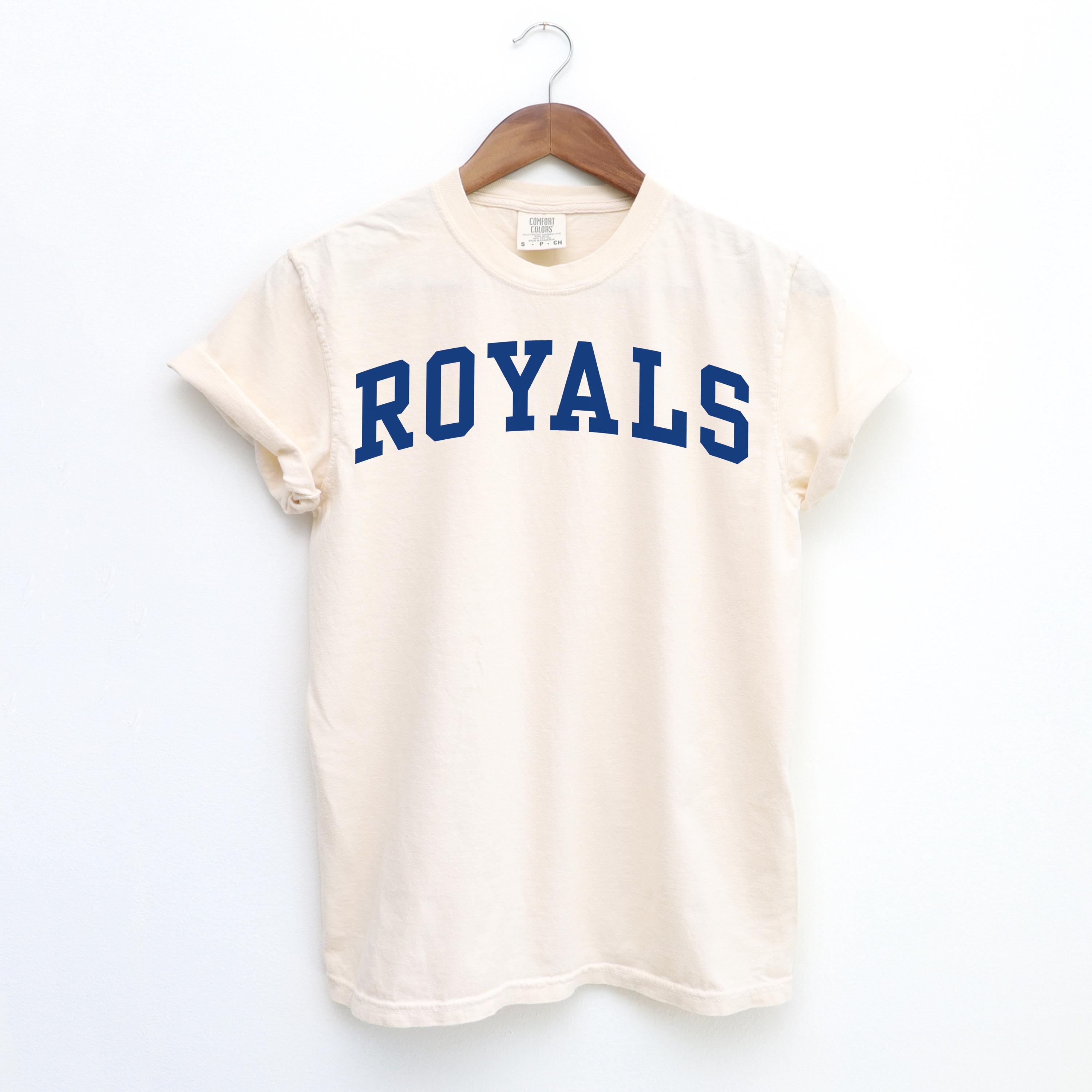 Comfort Colors Royals Shirt, Vintage Royals T-shirt, Retro Royals