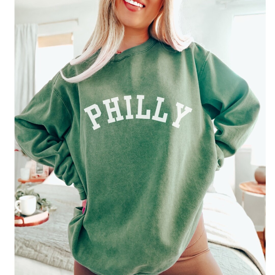 Philly Crewneck Sweatshirt, Comfort Colors Sweatshirt, Philadelphia