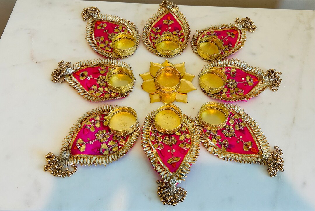 Weekly Rangoli Set Ready Rangoli Set of 9 Piece - Etsy