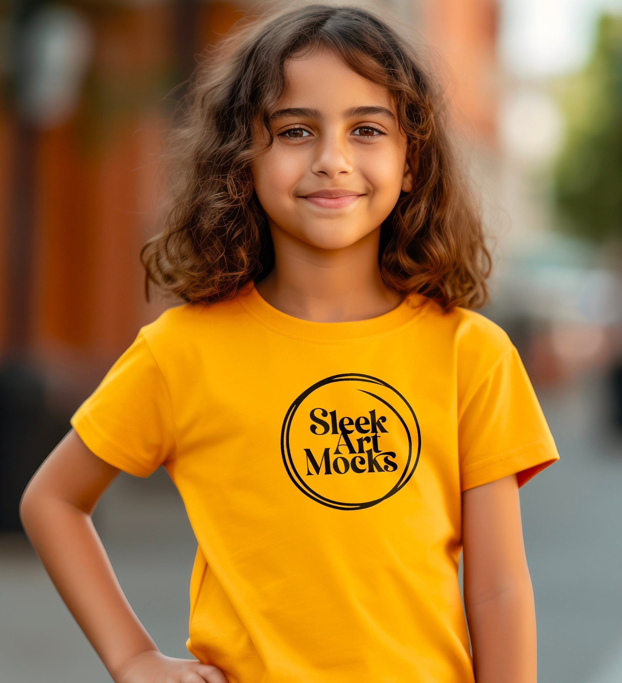 Girl s Yellow Shirt Etsy Canada