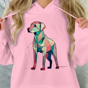 Labrador Dog, T-Shirt, Hoodie, Gift for dog lovers, Abstract Design