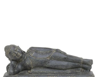 Geisha-Sitzfigur Aus Steinguss – Frostfeste Gartenfigur, Ca. 60 Cm Hoch, Wetterbeständig & Ohne Nachbehandlung