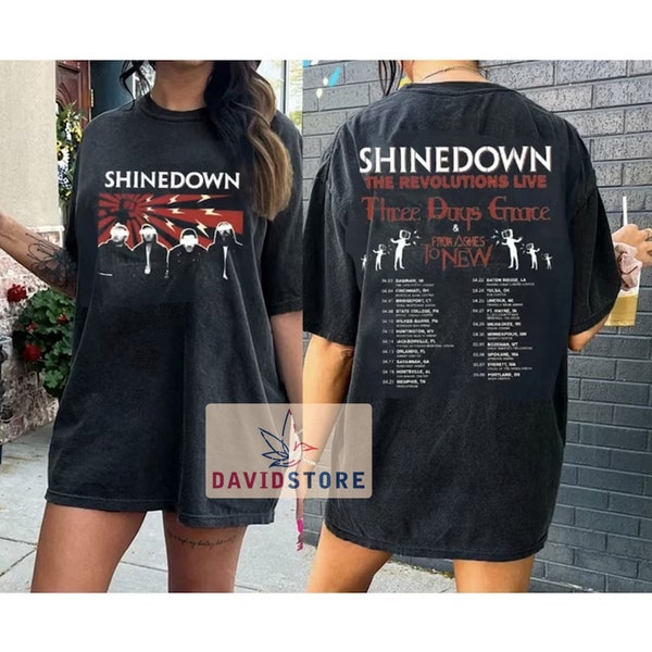 Shinedown the Revolution's Live Tour Etsy