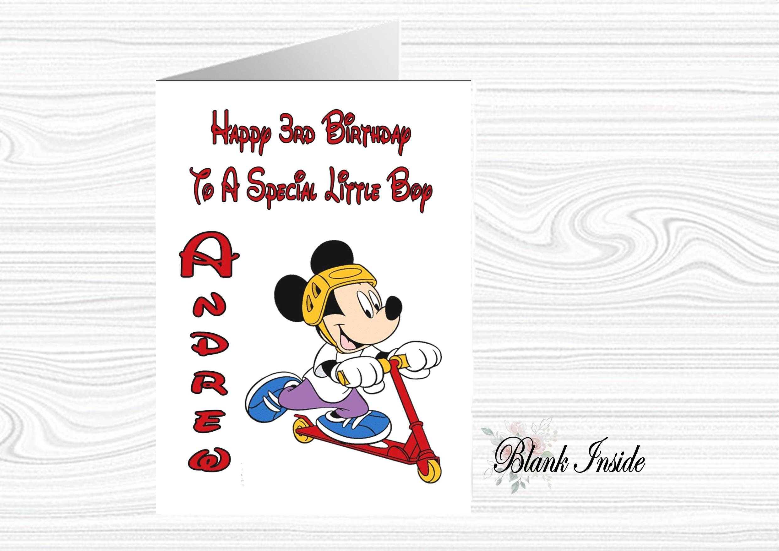 Mickey Mouse Get Well Cards Vintage Disney Mickey Mouse Sick