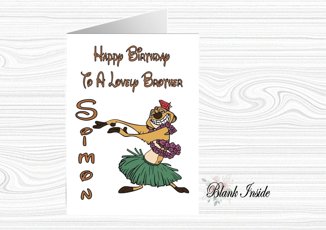 Personalised Printed 