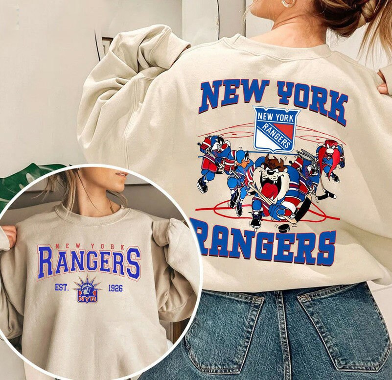 Ny Rangers Vintage Hockey Est 1926 Long Sleeve in 2023