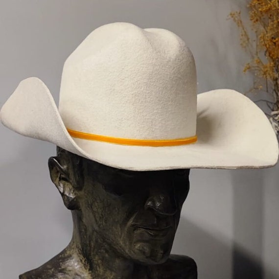 Sombrero Cowboy-exclusivo-western-sombrero De Vaquero-rnvejecido Sombrero  Unisex-copa Alta-steampunk-unisex-sombrero Fieltro Lana Cattleman 