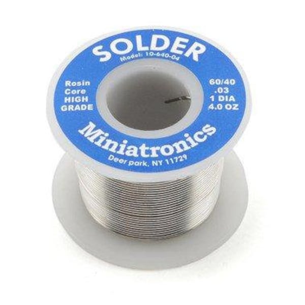 Rosin Core Solder 60/40  [4 oz]