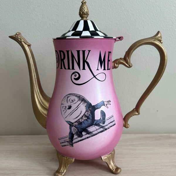 Hand Painted Teapots Etsy