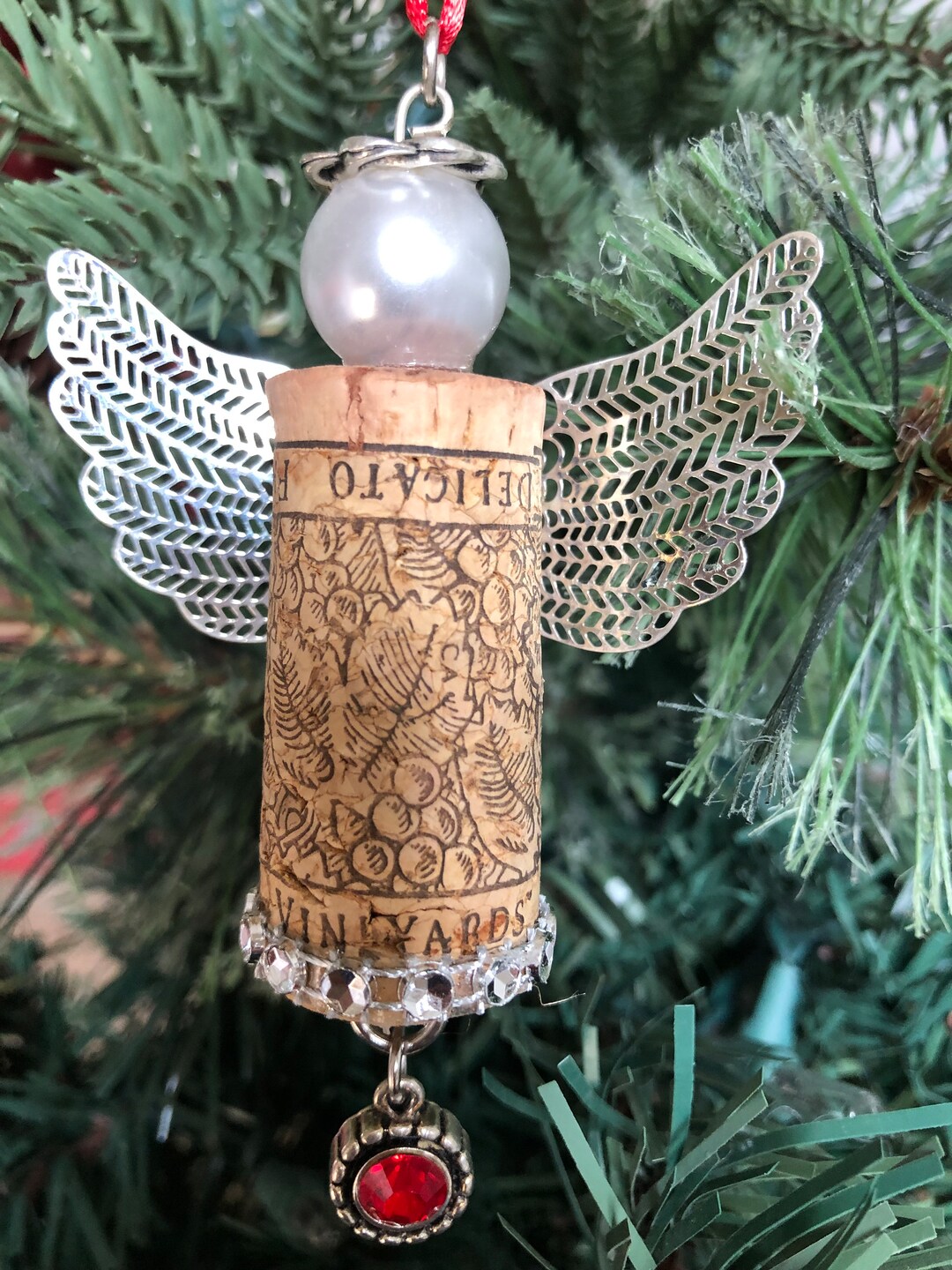July Christmas Angel Ornament July Ornament July Angel Etsy