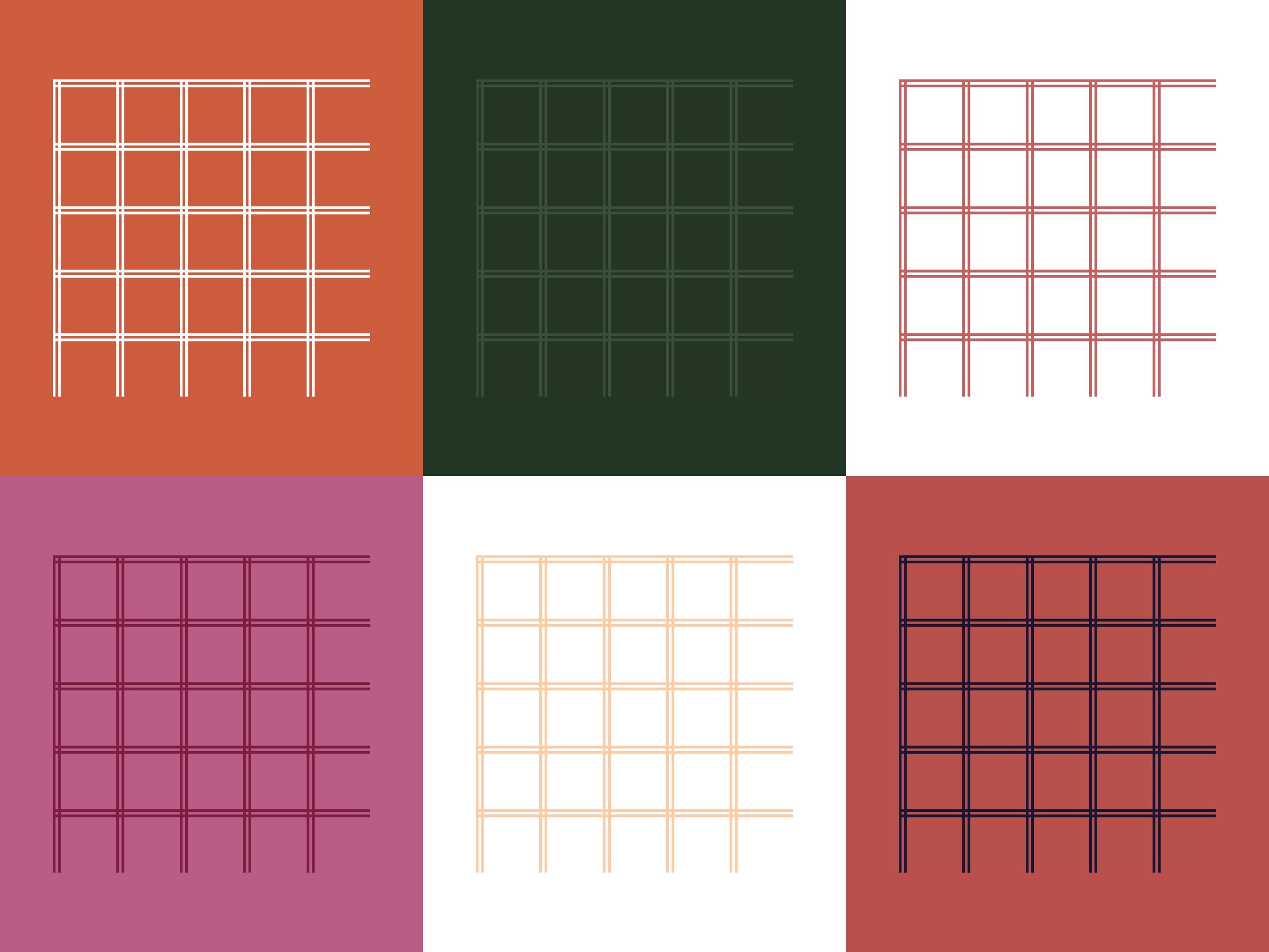 Double Grid Symmetrical Line Grid Design - Double Grid Seamless Pattern - Etsy